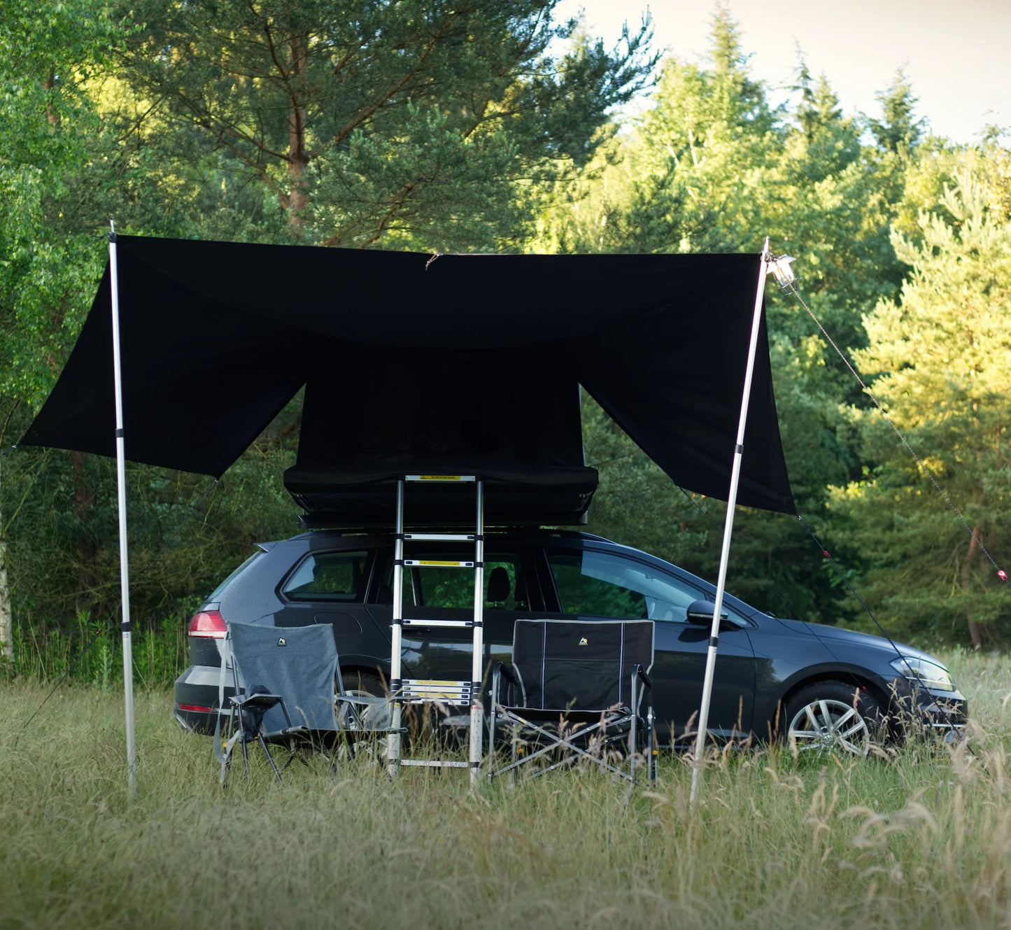 Vorzelt LIGHT AWNING für Dachzelt ROOF SPACE 2