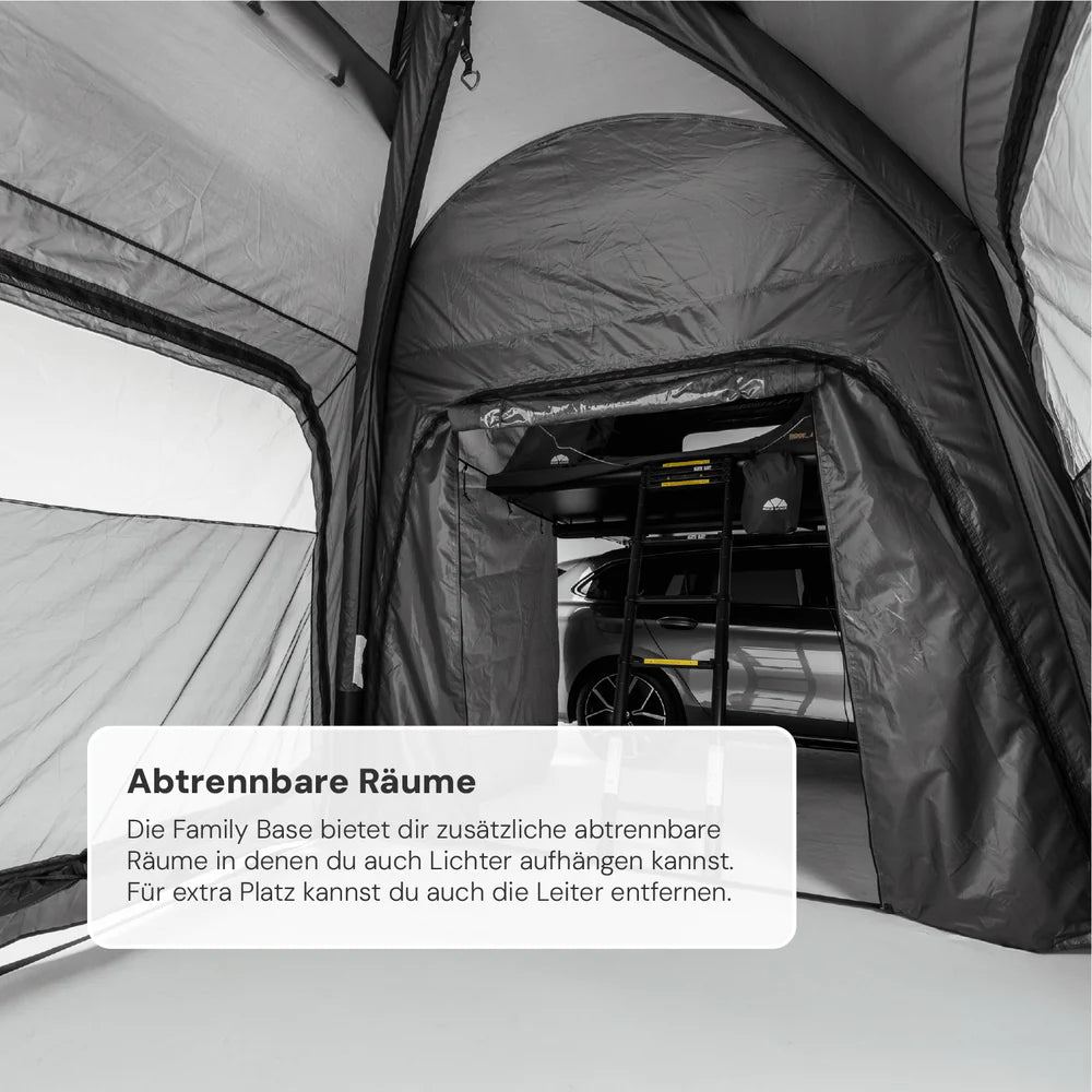 Vorzelt FAMILY BASE für Dachzelt ROOF SPACE 2 & 4