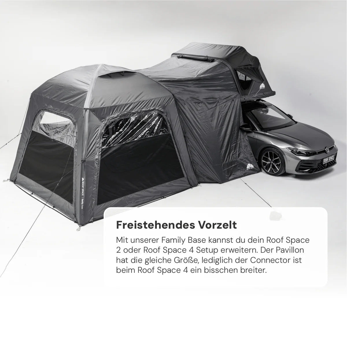 Vorzelt FAMILY BASE für Dachzelt ROOF SPACE 2 & 4