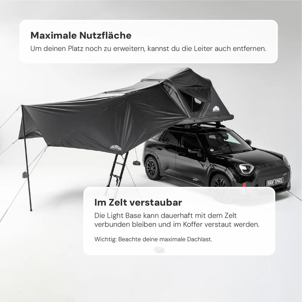 Vorzelt LIGHT AWNING für Dachzelt ROOF SPACE 2 & 4