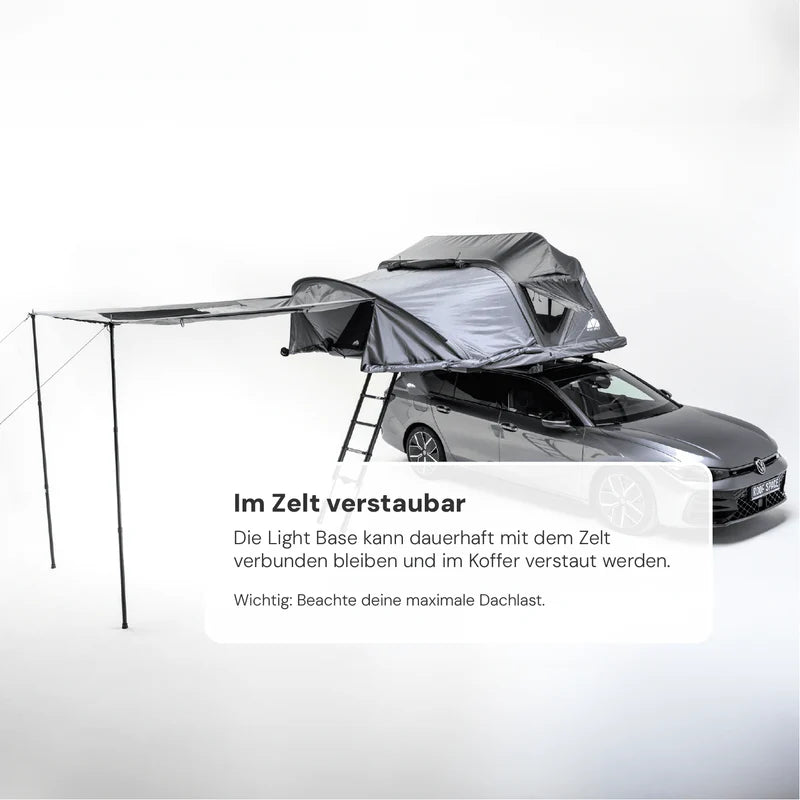 Vorzelt LIGHT BASE für Dachzelt ROOF SPACE 2 & 4