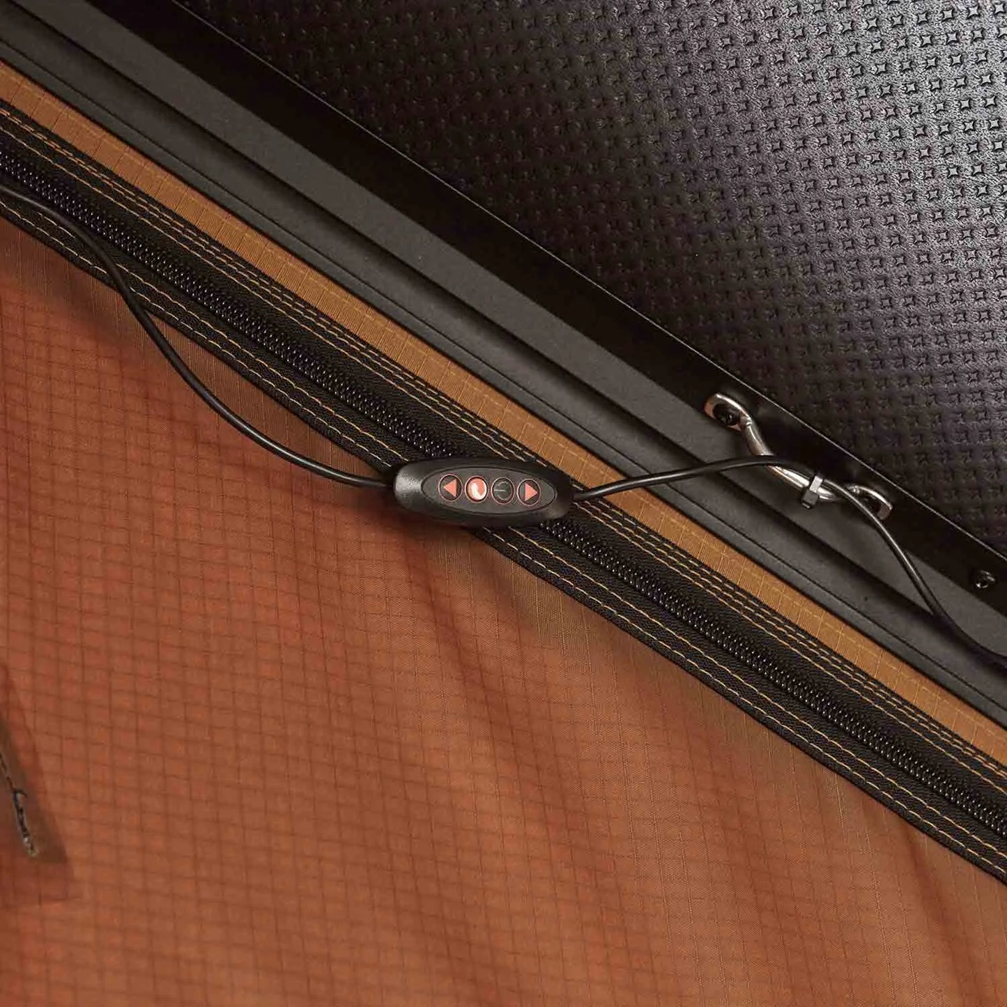 Dachzelt Vickywood Cumaru UP 145 Goldbraun