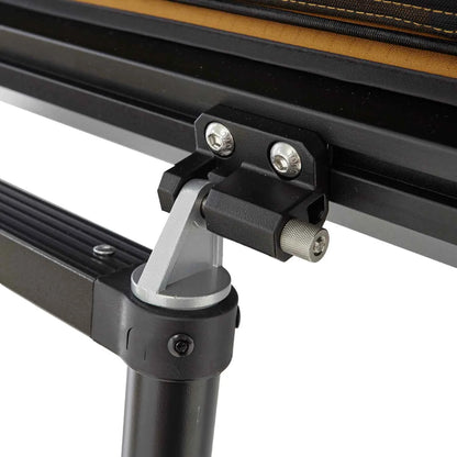 Dachzelt Vickywood Cumaru UP 145 Goldbraun