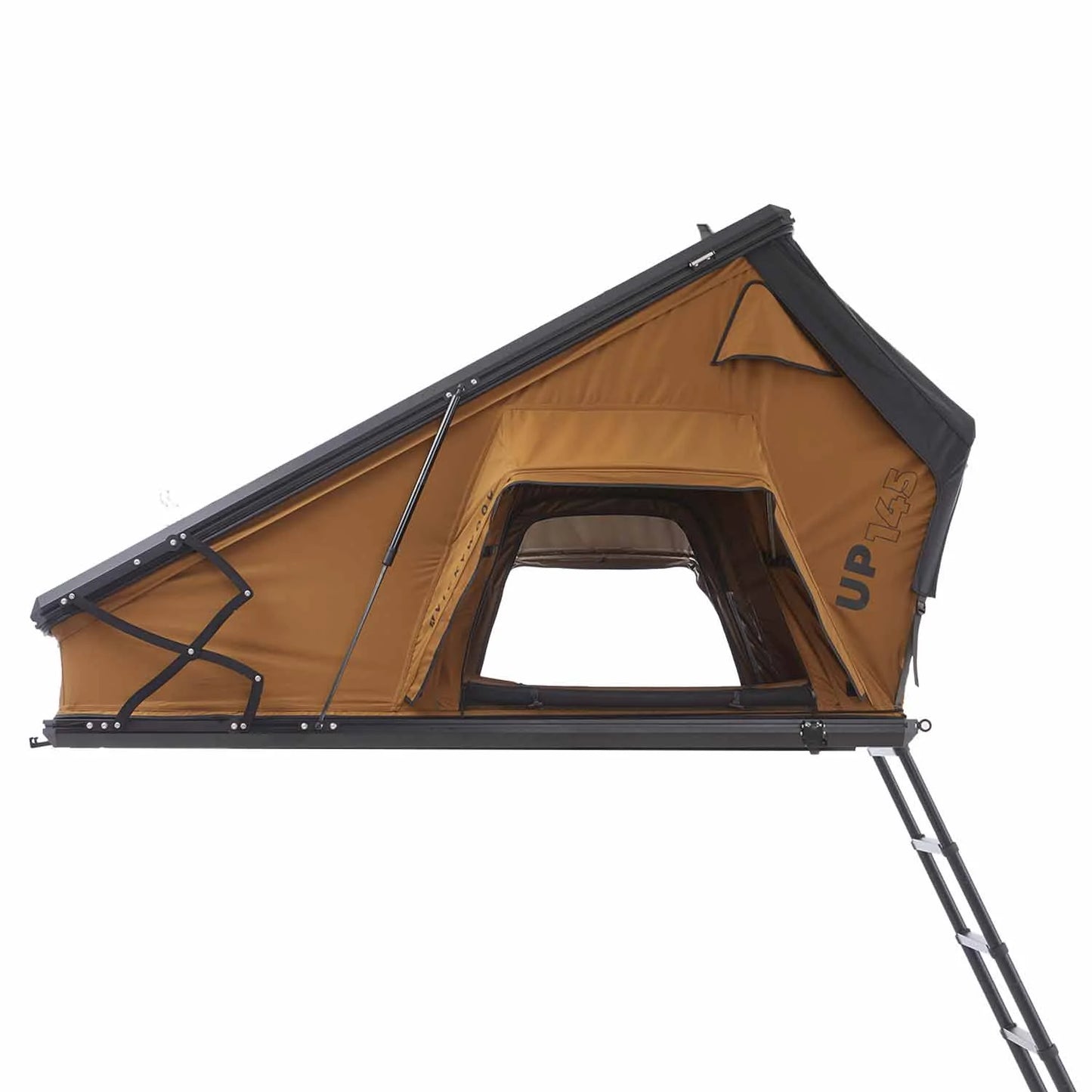 Dachzelt Vickywood Cumaru UP 145 Goldbraun