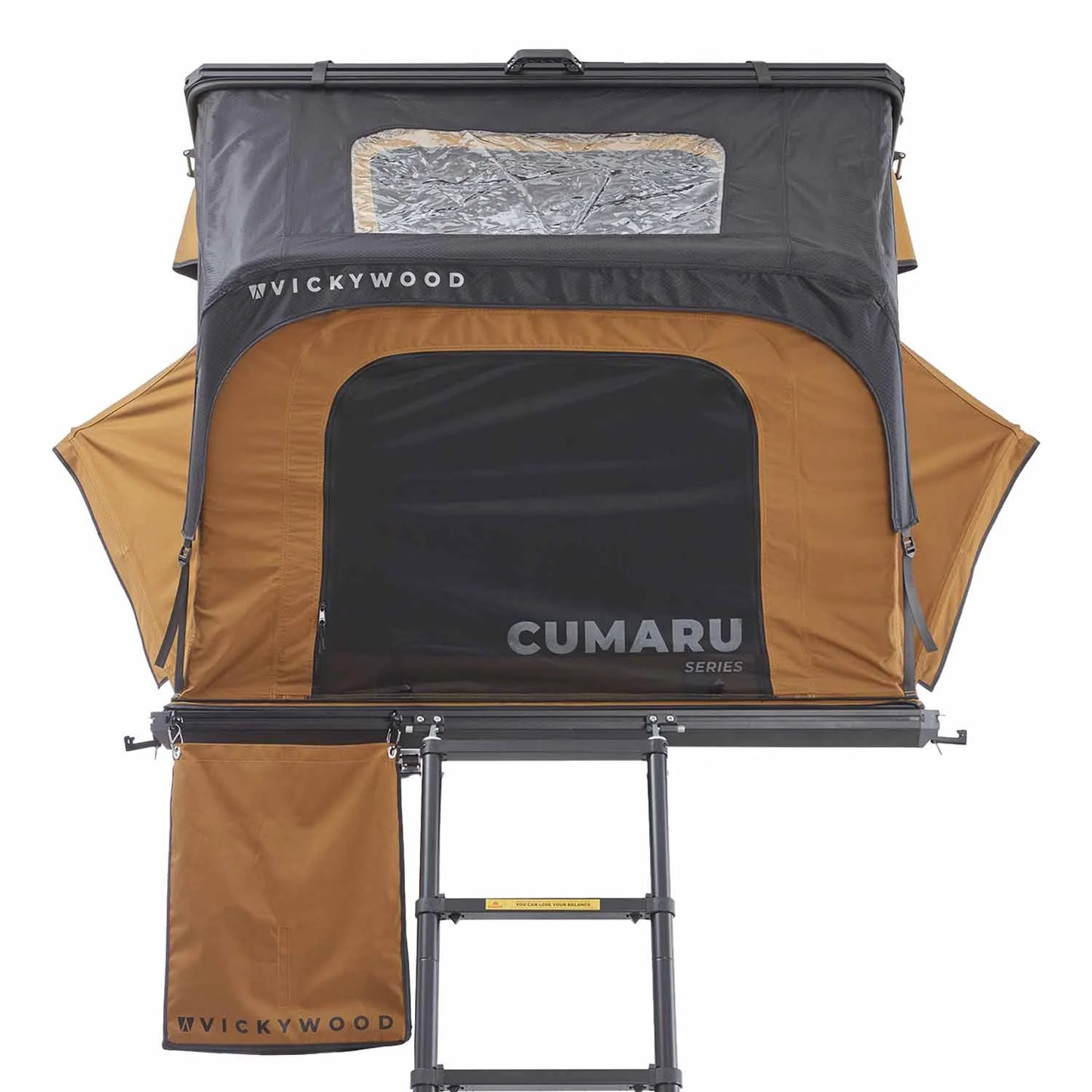 Dachzelt Vickywood Cumaru UP 145 Goldbraun