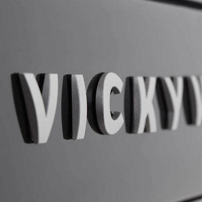 VICKYWOOD Seitenmarkise Hardcover 270° BRANCH CLEAN